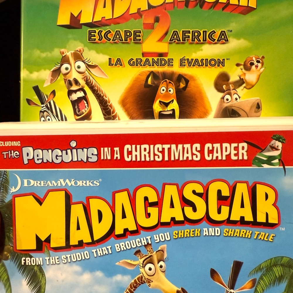 Madagascar Movie - DVD/2 Movies